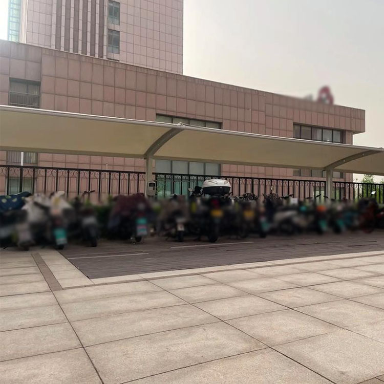 抚顺膜结构电动车棚